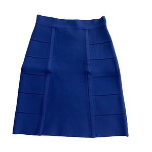 NEW BCBGMAXAZRIA Bandage Skirt Blue size XS